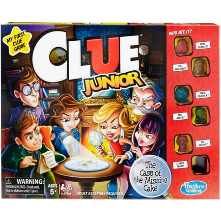 Classic Clue Junior Board Game for Kids Ages 5 and (Top 10 Best Selling Board Games)