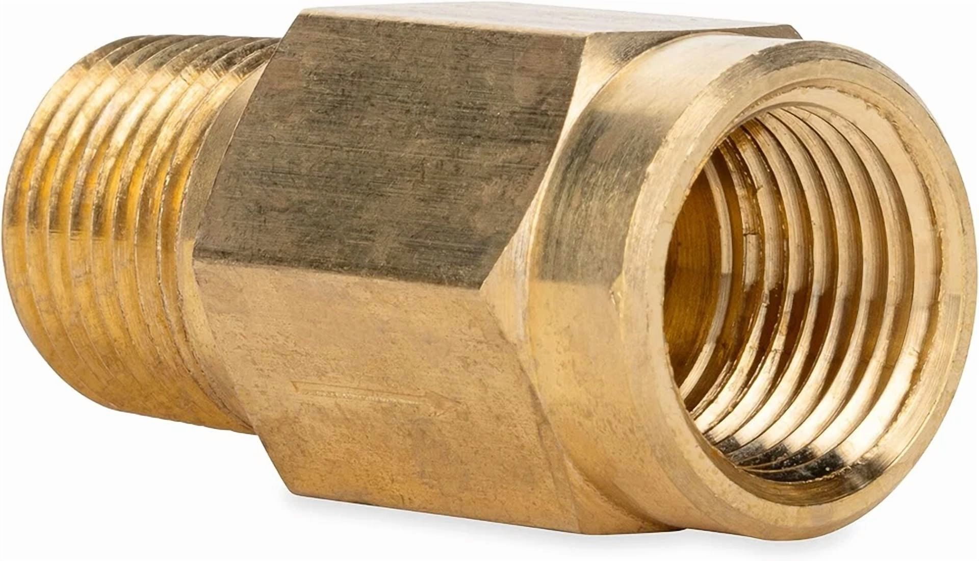 Camco Rv Water Heater Backflow Preventer Brass Hose Pipe Fitting 1 Count