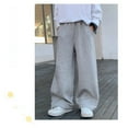 thumbnail image 7 of Coerni Boy's Athletic Sweatpants Wide Leg Casual Fall Letter Sports Elastic Waist Baggy Pants Kids' Youth Open Bottom Sweatpant, 7 of 7