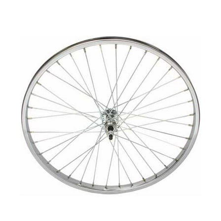 24" x 1.75" Steel Free Wheel 12G Chrome. Bicycle wheel, bike wheel, Lowrider bike wheel, lowrider bicycle wheel, chopper