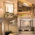 thumbnail image 3 of Adjustable Bathroom Mirror Light, Humanize Design Efficient LED Vanity Light For Bathroom Furniture, Daylight White Light With Easy Installation, Ideal For Cabinets Bathrooms Balconies Wet Areas, 3 of 5