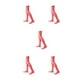 thumbnail image 2 of Sonducket 1 par de calcetines altos hasta el muslo de 52 cm JK, cómodos, antideslizantes, estilo pijo, medias largas hasta el muslo, fiesta, Cosplay, rojo Type2 NO2 Sonducket CBP395167, 2 of 5