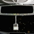 thumbnail image 5 of SNGMN Car Air Freshener Hanging Perfume Bottle, Diamond-Studded Rearview Mirror Pendant for Cars & Home, Aromatherapy Decor with Odor Eliminator, 5 of 7
