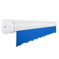 thumbnail image 5 of Awntech 18' x 10' Full Cassette Right Motorized Patio Retractable Awning, Bright Blue, 5 of 7