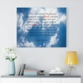 thumbnail image 7 of Scripture Walls 1 Thessalonians 4:16-17 Shout First Bible Verse Canvas Christian Wall Art Ready to Hang Unframed, 7 of 7