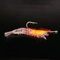 thumbnail image 6 of Joernso 4Pcs 6cm 3g Soft Shrimp Bait Realistic Lightweight PVC Luminous Hooked Fishing Shrimp Lure Fishing Accessory, 6 of 8