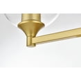 thumbnail image 5 of Living District Foster 4-Light Iron & Glass Bath Sconce in Brass/Clear, 5 of 7