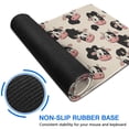 thumbnail image 6 of Long Mouse Pads for Desk,Beige Cow Head Pattern Desk Mats on Top Of Desks, Desk Mouse Pad Extra Large with 3mm Non-Slip Base and Stitched Edge for Gaming,Office,Work,Home 31.5"x11.8", 6 of 6