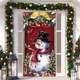 thumbnail image 4 of Bandera navideña, pancarta de Papá Noel, pancarta de árbol de Navidad, decoración navideña para el hogar, adornos navideños 2023, regalos, Navidad, Año Nuevo, 4 of 5