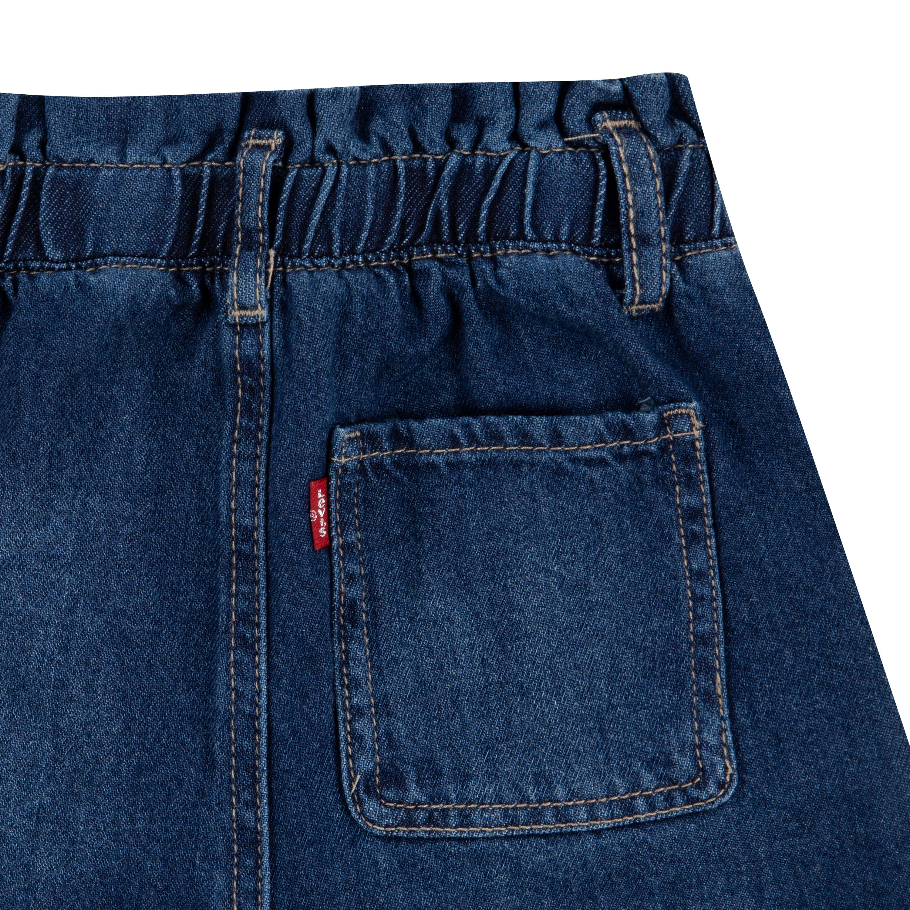 Levi's Girls Toddler Wide Leg Paperbag Jean, Sizes 2T-4T