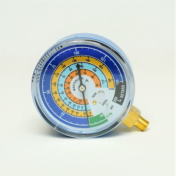 Mastercool 51350 Manifold Low Side Gauge R600a R290 R134a