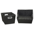 thumbnail image 2 of Household Essentials Small Tapered Bins, 2-Pack, 2 of 3