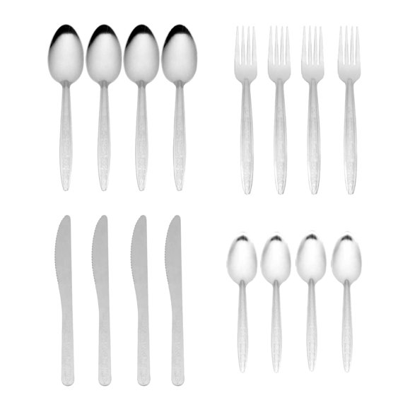 Moven Juego De Cubiertos Acero Inoxidable Kit De 16 Laurel