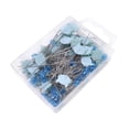 thumbnail image 3 of KLKCMS Straight Pins Hand Sewing Pins for DIY Activities Parties Wedding Decoration Blue, 3 of 9