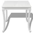 thumbnail image 4 of vidaXL Dining Table Kitchen Table Dining Room Dinner Table High Gloss White, 4 of 11
