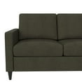 DHP Cooper Reversible Sectional Sofa, Gray Linen