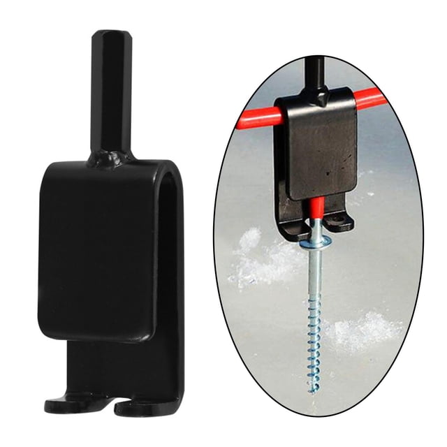 Adaptador de taladro de anclaje de hielo Colamx atornillador rápido de clavos metal resistente y portátil