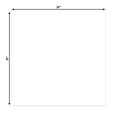 thumbnail image 2 of Off White Pebble 31x31 Uncut Art Mat Board - No Opening - 10 Mats, 2 of 7