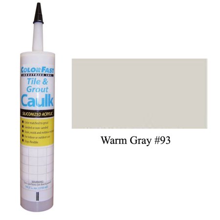 Latex Colored Caulk - Mapei Color Line: Warm Grey Unsanded ...