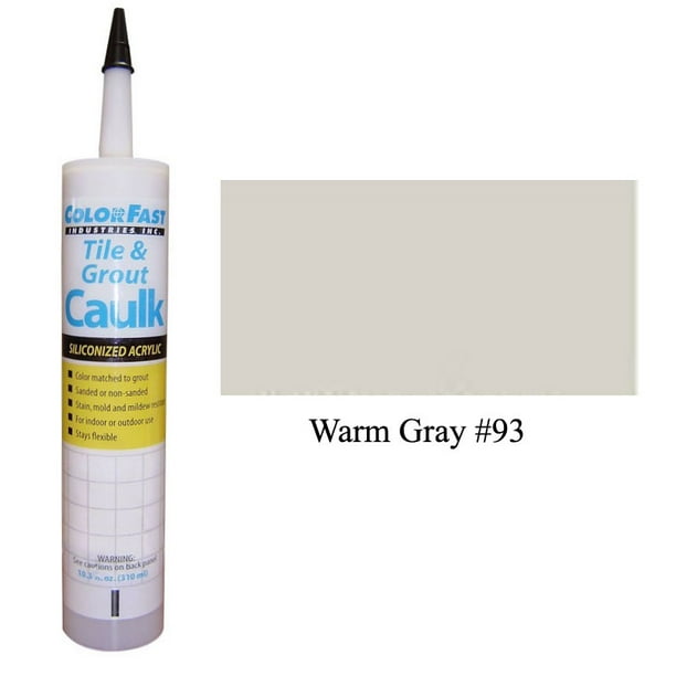 ColorFast Latex Colored Caulk Mapei Color Line Warm Grey Unsanded