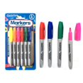 thumbnail image 1 of FamilyMaid 26867 Assorted Color Permanent Markers, 6 Piece - Pack of 144, 1 of 1