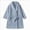 Blue 0626, variant on Toddler Boys Girls Flannel Bathrobes 3-12T Kids Soft Hooded Sleepwear Cartoon Print Night-robe Kids Flannel Hooded Bathrobe Toddler Plush Robes With Belt,Green,Size 9-10T