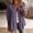 Purple, variant on Edvintorg Cardigans for Women Trendy Plus Size V Neck 3/4 Sleeve Cardigan Lightweight Loose Casual Button Down Cardigans Women’S Clothing S-3XL Pink