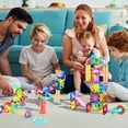 thumbnail image 3 of PicassoTiles Marble Run Add-On Accessories for Race Track Expansion – Magnetic Tiles STEM Building Blocks Toy for Kids, 3 of 8