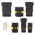 thumbnail image 4 of Conector impermeable para automoción, 15 juegos, terminales impermeables para automoción, conectores resistentes al agua, cables eléctricos sellados e impermeables, los mejores de su clase, 4 of 9