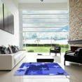 thumbnail image 7 of Ahgly Company Machine Washable Indoor Rectangle Transitional Sky Blue Area Rugs, 2' x 3', 7 of 7