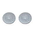 thumbnail image 4 of Injueey Soporte para sartenes Salvamanteles Protector de regalo para el día de la madre Almohadilla caliente Utensilios de cocina Accesorios de Blanco negro Около 24 см 2piezas, 4 of 5
