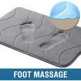 thumbnail image 2 of Tapete para baño, tapete de Memory Foam, cómodo, Suave, Antideslizante, antiderrapante, Alfombra de baño, Alfombrilla para baño, Gran Capacidad de absorción y Secado rápido., 2 of 4