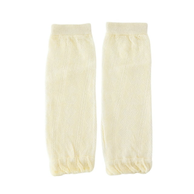 EDFBUYKRS Baby Crawling Knee Solid Color Thin Knee Pads Compression Sleeve Unisex Kneecap Coverage