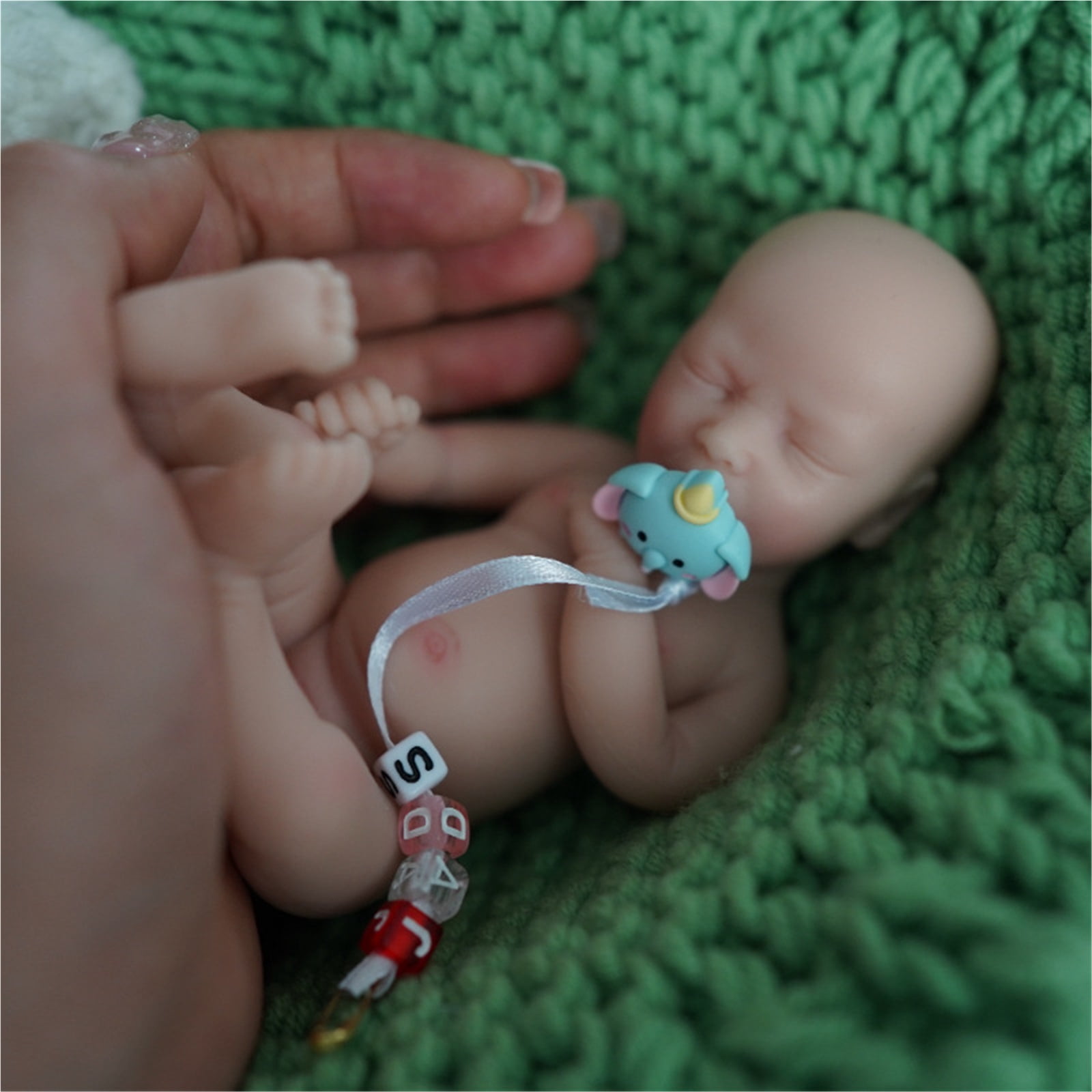 6 Inch Twins Mini Palm Baby Reborn Doll Silicone Baby