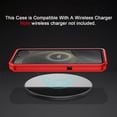 thumbnail image 6 of Entronix Heavy Duty Rugged Case for Galaxy S25 Plus Shockproof Dustproof Durable Cover, Red, 6 of 6