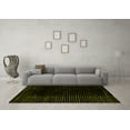 thumbnail image 3 of Ahgly Company Indoor Rectangle Abstract Yellow Modern Area Rugs, 2' x 3', 3 of 4