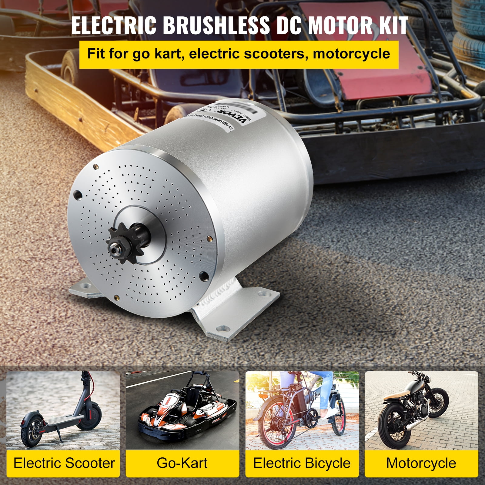 Dc motor cycle kit 2025