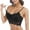 Black, variant on Women's Lace Cami Top Floral Wireless Lace Bralette Non Padded Spaghetti Strappy Bras