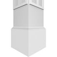 thumbnail image 5 of Ekena Millwork 12"W x 8'H Craftsman Classic Square Non-Tapered Artisan Fretwork Column w/ Mission Capital & Mission Base, 5 of 8