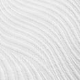 thumbnail image 3 of Superior Cascade Cotton Bedspread and Sham Set, Decorative Breathable Bedspreads, Queen, White, 3 of 5