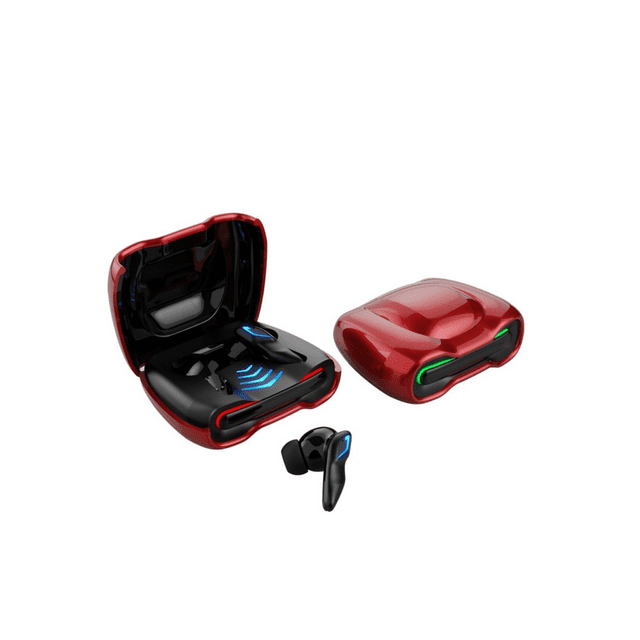 Audifonos Gamer Bluetooth Sonido Hd-stereo Touch Rojo