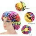 thumbnail image 3 of American Notions Women Satin Lined Sleep Cap,  Adjustable Hair Bonnet  for Teens, Adults ( Multi-color ), 3 of 4
