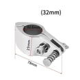 thumbnail image 4 of 22/25/30/32MM Stainless Steel Marine Boat Top Jaw Slide Clamp Steel Boat Hardware Fitting For Inflatable Commercial Yachts, 4 of 4