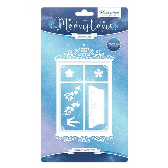 Hunkydory Crafts Ornate Window Moonstone Dies Multicolor