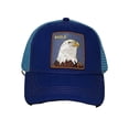 thumbnail image 1 of 2022 new Original Farm animal Summer trucker cap mesh snapback hip hop hats for men embroidery baseball capadjustable Gao Jinjia LED, 1 of 2