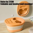 thumbnail image 5 of YiJuHui Foldable Foot Bath Bucket with Lid Insulated Portable Foot Soaking Basin for Home Spa, Ergonomic Massage, Heat Retention & Device Stand, 5 of 6