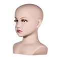 thumbnail image 3 of Bald Child Mannequin Head Model Head Head Professional for Display, 3 of 7