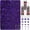 Purple, variant on 35000Pcs Transparent Clear Rhinestones for Bedazzling, Flat Bedazzled Gems