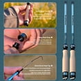 thumbnail image 4 of Small Fishing Rod, Light Action Spinning Rod with Solid Wood Handle, 30cm Collapsed Length for Travel, Includes Fishing Line Set and Tools, 4 of 8
