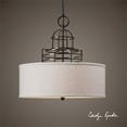 thumbnail image 2 of Uttermost Cupola 4 Light Pendant in Weathered Bronze, 2 of 2